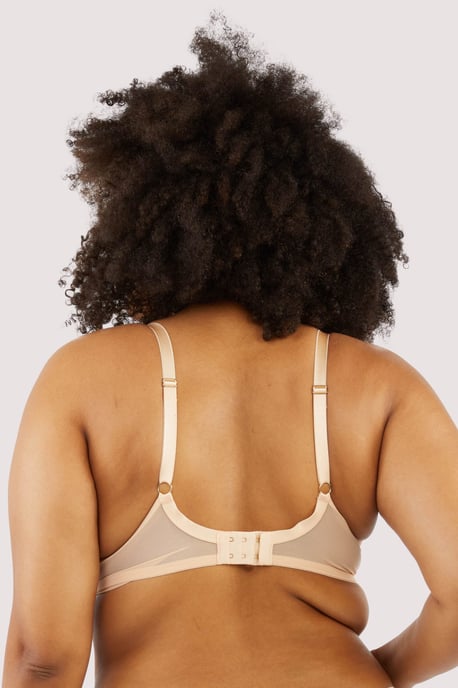 Playful Promises Nola Toffee Diamante Studded Bra - Image 5