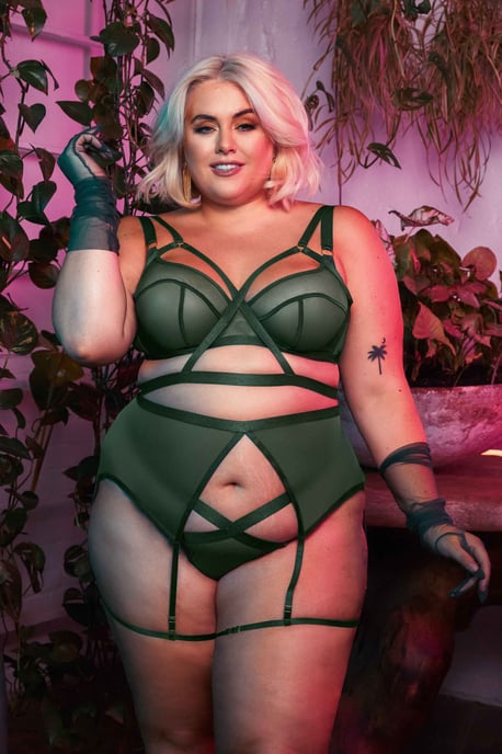 Felicity Hayward X Pp Regent Mesh Harness Suspender - Image 3