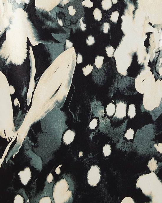 River Island Womens Maxi Slip Dress Grey Abstract Print Satin - Image 4