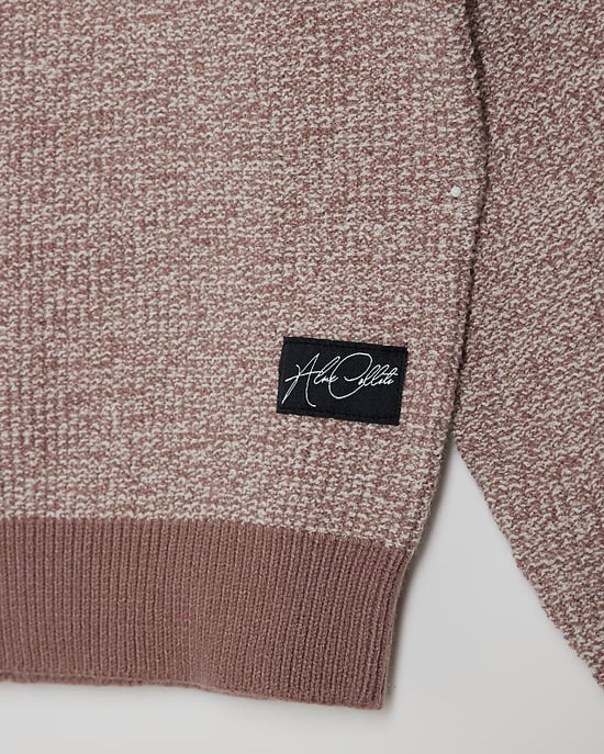 River Island Boys Jumper Pink Speckled - Image 3