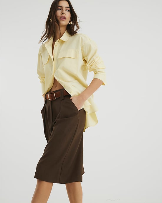 River Island Womens Bermuda Shorts Brown - Image 5