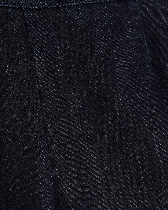 River Island Womens Slim Fit Jeans Indigo Turn Up - Image 5