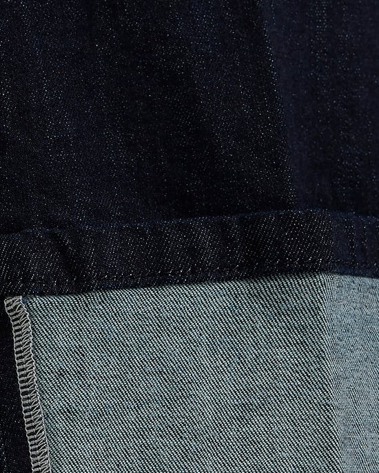 River Island Womens Slim Fit Jeans Petite Indigo Turn Up - Image 4