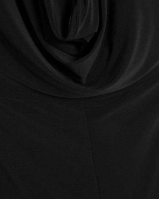 River Island Womens Jumpsuit Black Sleeveless Cowl Neck - Image 4