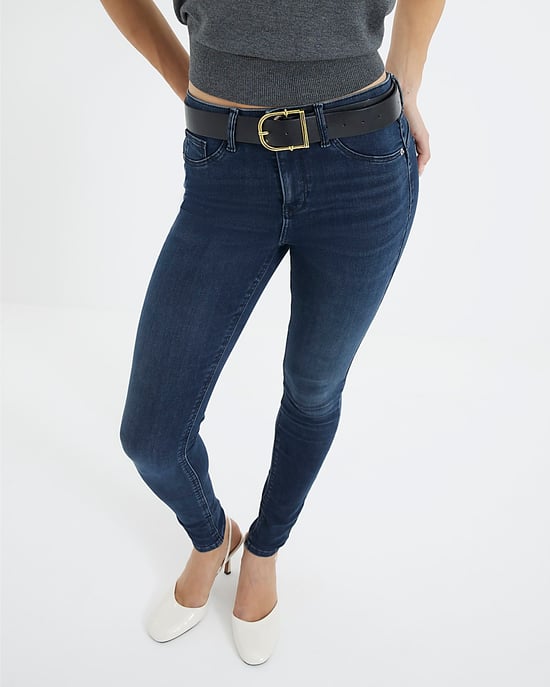 River Island Womens Skinny Jeans Indigo Mid Rise Molly Sculpted - Image 3
