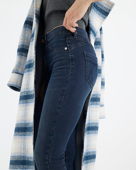 River Island Womens Skinny Jeans Indigo Mid Rise Molly Sculpted - Image 5