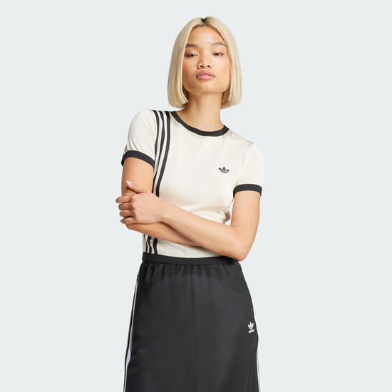 Knitted 3-Stripes Short Tee - Image 1