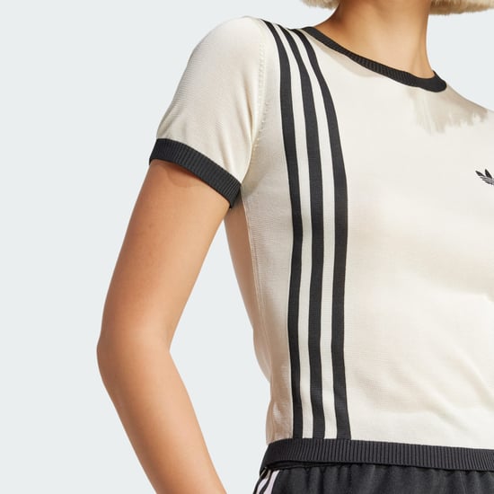 Knitted 3-Stripes Short Tee - Image 4