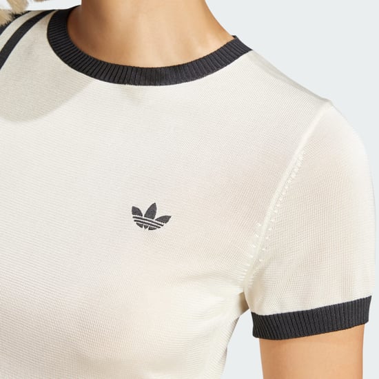 Knitted 3-Stripes Short Tee - Image 5