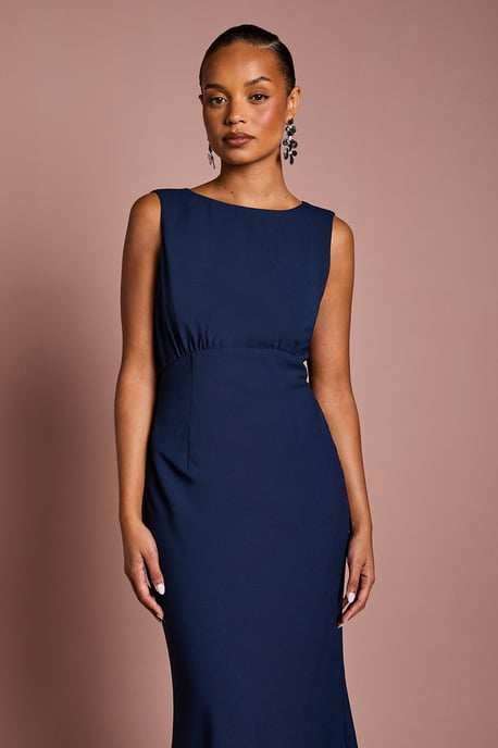 Coast Honoured Petite Sleeveless Cowl Back Maxi Bridesmaid Dress - Image 2