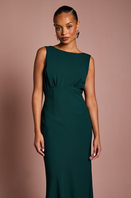 Coast Honoured Petite Sleeveless Cowl Back Maxi Bridesmaid Dress - Image 2