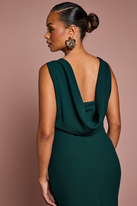 Coast Honoured Petite Sleeveless Cowl Back Maxi Bridesmaid Dress - Image 4