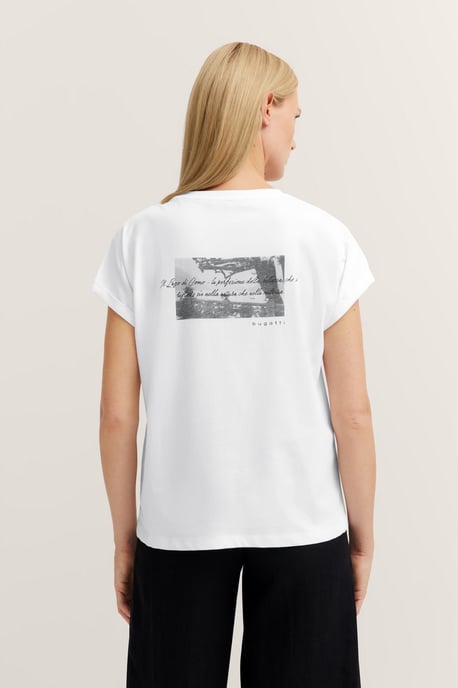 Bugatti Damen T-Shirt aus Bio-Baumwolle - Image 2