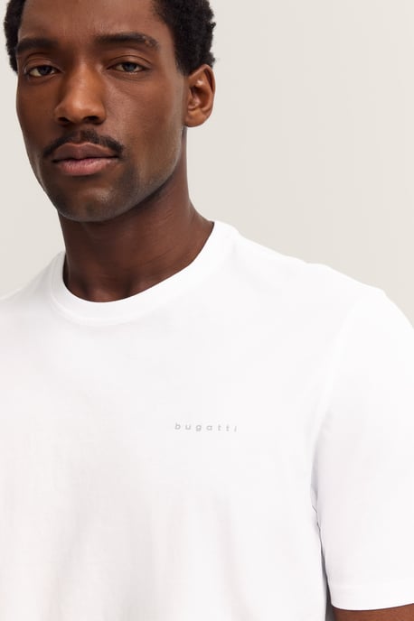 Bugatti Herren Katoenen T-shirt - Image 4