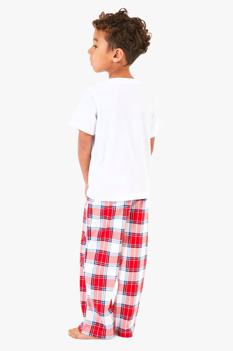 Kids Mini Me Matching Check Family Pjs - Image 2