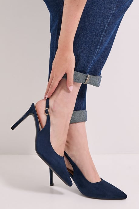 Dasha Sling Back High Stiletto Court Shoes - Image 2