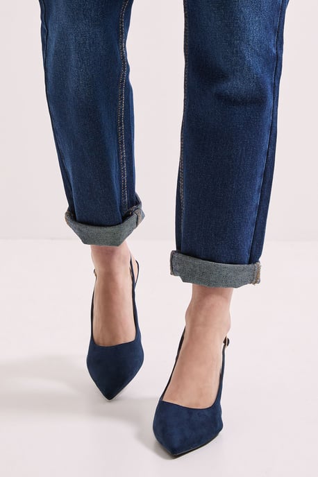 Dasha Sling Back High Stiletto Court Shoes - Image 3