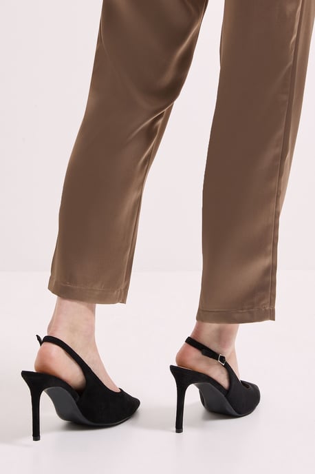 Dasha Sling Back High Stiletto Court Shoes - Image 4