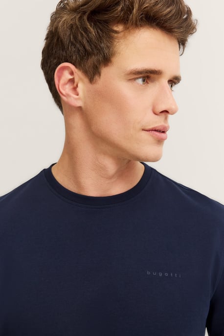 Bugatti Herren Katoenen T-shirt - Image 4