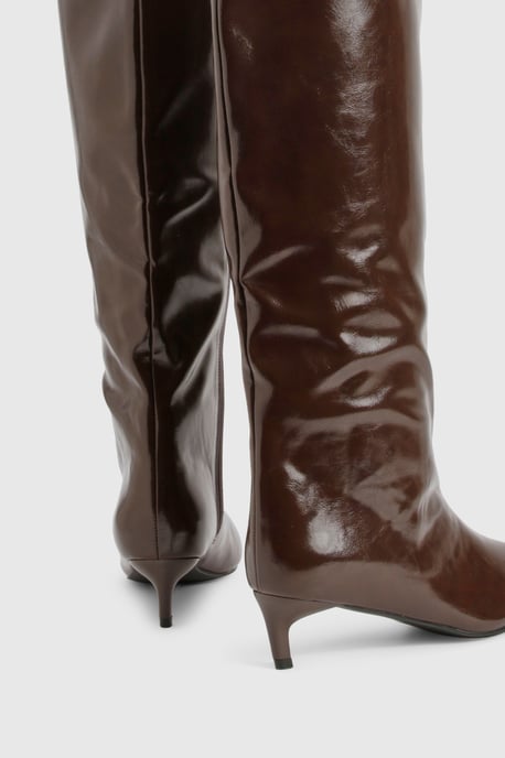 Column Knee High Boots - Image 4