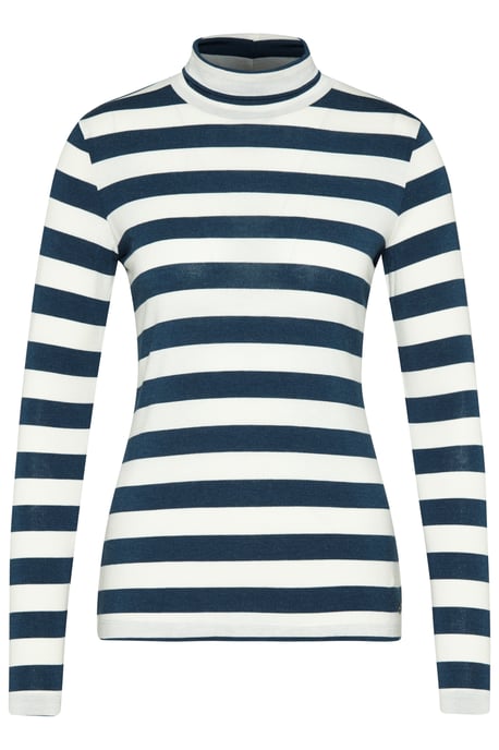 Bugatti Damen T-shirt met col - Image 3