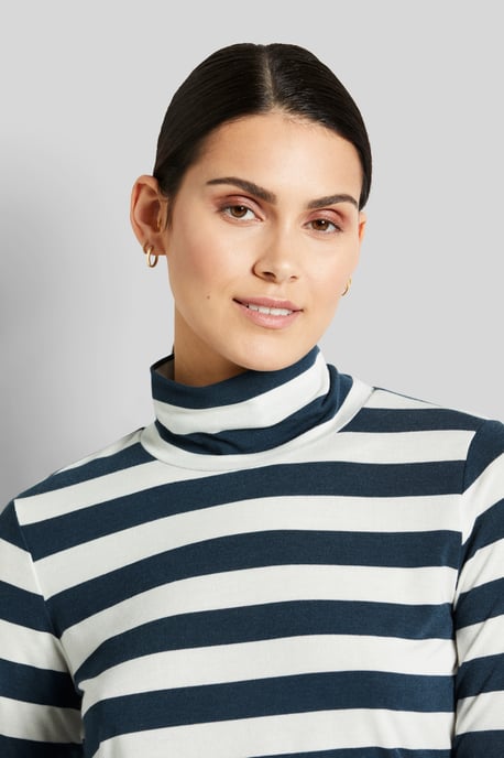 Bugatti Damen T-shirt met col - Image 4