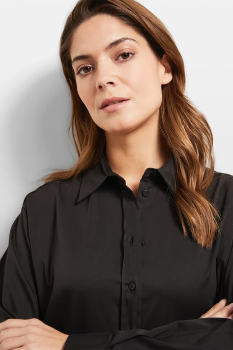 Bugatti Damen Blouse van stretchkatoen - Image 3