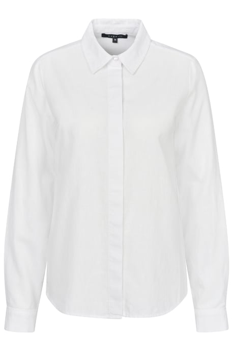 Bugatti Damen Overhemd blouse in katoen-linnen mix - Image 3