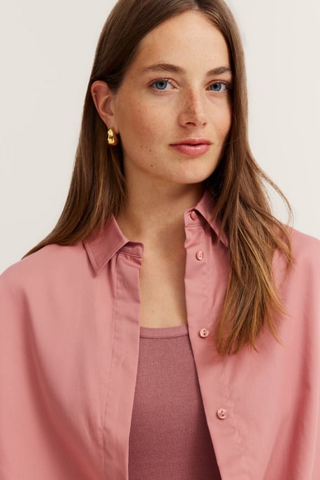 Bugatti Damen Katoen satijnen overhemd blouse - Image 4