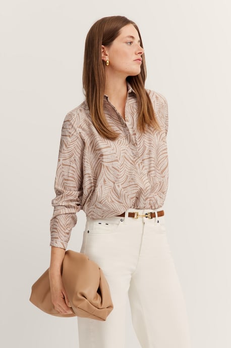 Bugatti Damen Katoenen overhemd blouse - Image 1