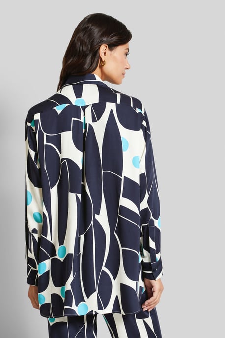 Bugatti Damen Overhemdblouse van vloeiend materiaal - Image 2