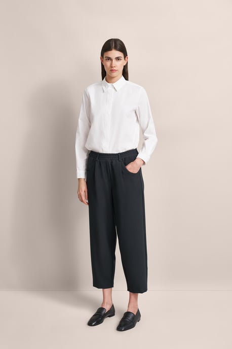 Bugatti Damen Bluse aus elastischer Baumwolle - Image 4