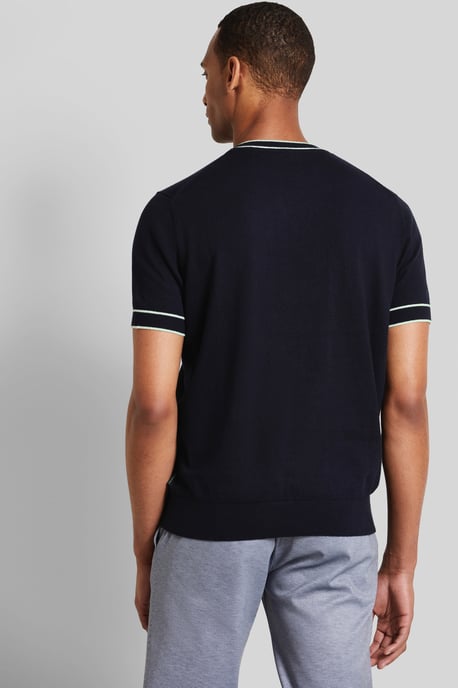 Bugatti Herren T-shirt met contrasterende strepen - Image 2