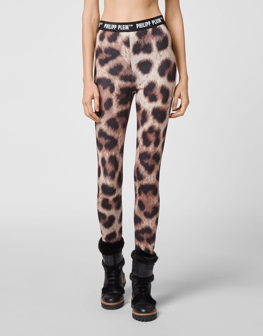 Broek Met Hoge Taille Leopard - Image 2