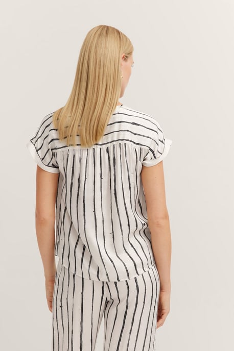 Bugatti Damen Blusen-Shirt mit Streifenprint - Image 2