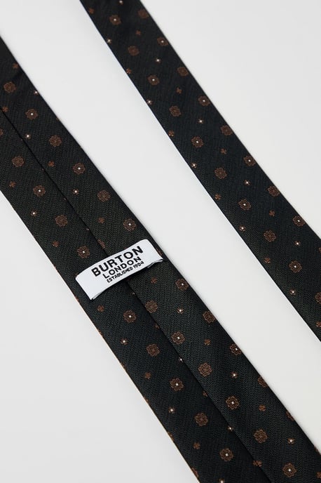 Black Foulard Tie - Image 4