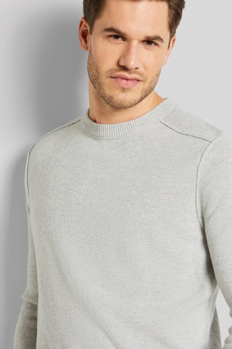 Bugatti Herren Pullover mit Rundhalsausschnitt - Image 4