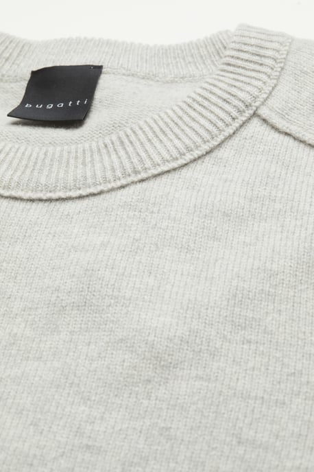 Bugatti Herren Pullover mit Rundhalsausschnitt - Image 5