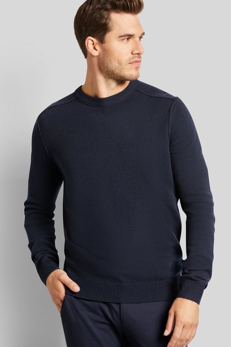 Bugatti Herren Pullover mit Rundhalsausschnitt - Image 1