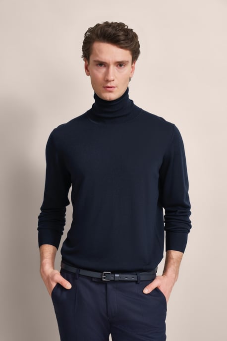 Bugatti Herren Coltrui van 100% merinoswol - Image 1