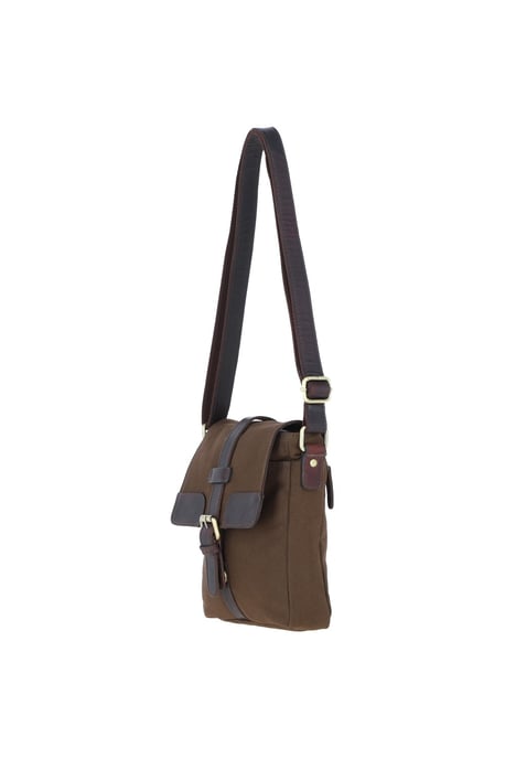 Premium Leather X Canvas Flight Bag - Image 3