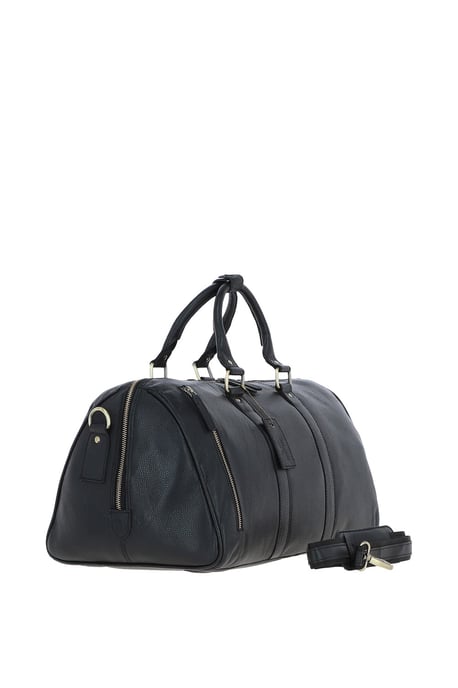 Classic Leather Weekend Bag - Image 4