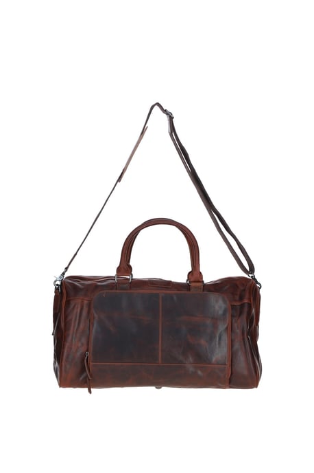 Leather Holdall with Spacious Interior - Image 2