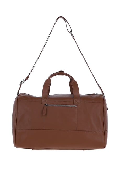 'Voyager' Real Leather Holdall - Image 3