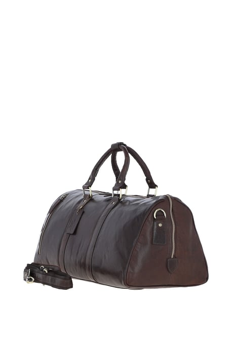 Classic Leather Weekend Bag - Image 2