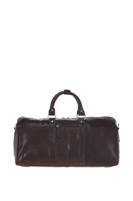 Classic Leather Weekend Bag - Image 3