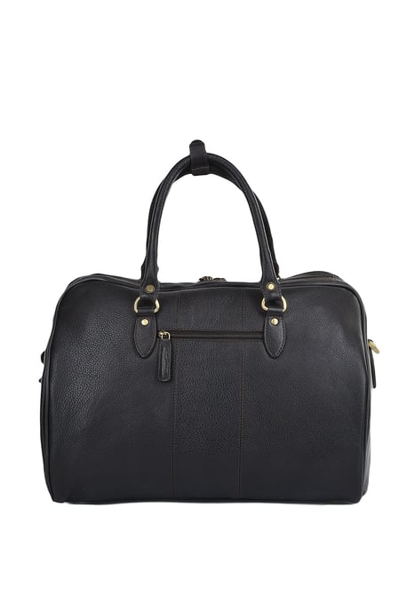 'Dante' Medium Weekend Real Leather Holdall - Image 3