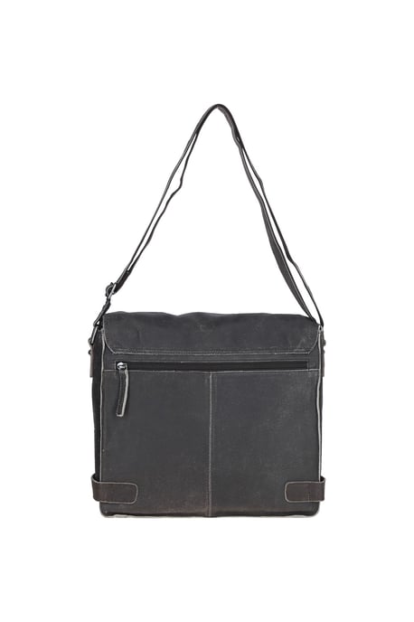 Real Leather Messenger Bag - Image 4