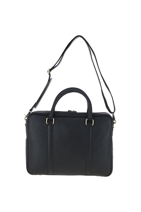 'Joe' Real Leather Laptop Messenger Bag - Image 3
