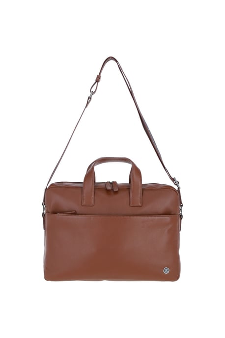 'Commandeer' Real Leather Laptop Bag - Image 1